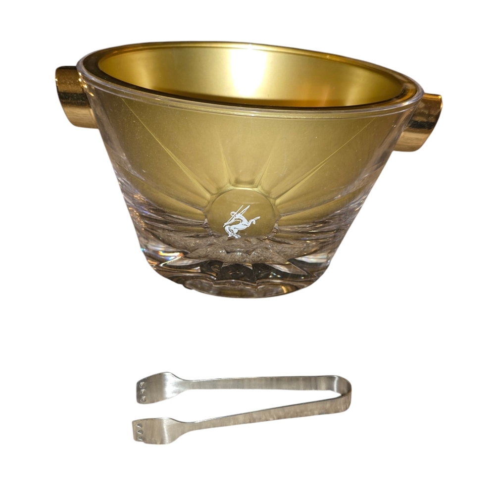 Remy Martin Bar Ice Bucket with Tongs